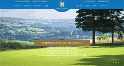 Desktop Screenshot of bathgolfclub.org.uk